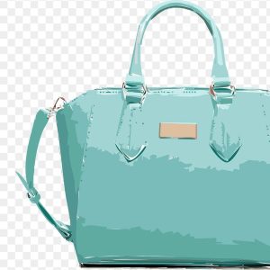 Aqua Dome Top Handle Bag