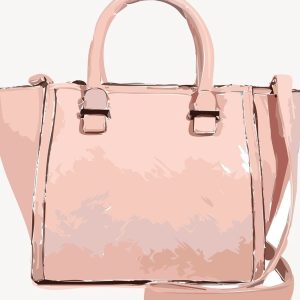Blush Structured Tote Bag
