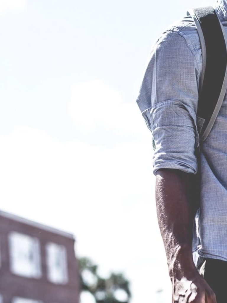 Chambray Button-Down Shirt