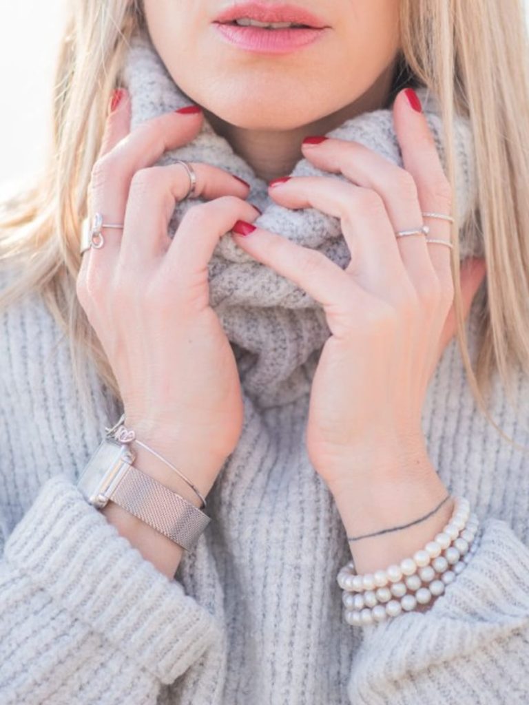 Chunky Roll Neck Pullover