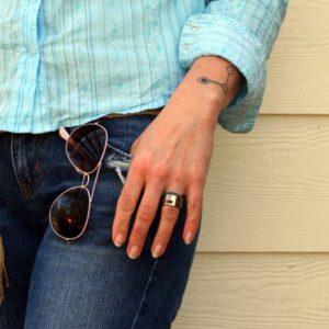 Classic Mid Rise Straight Jeans