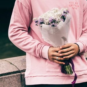 Dusty Pink Pullover Hoodie