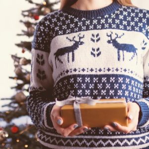 Fair Isle Crew Neck Sweater