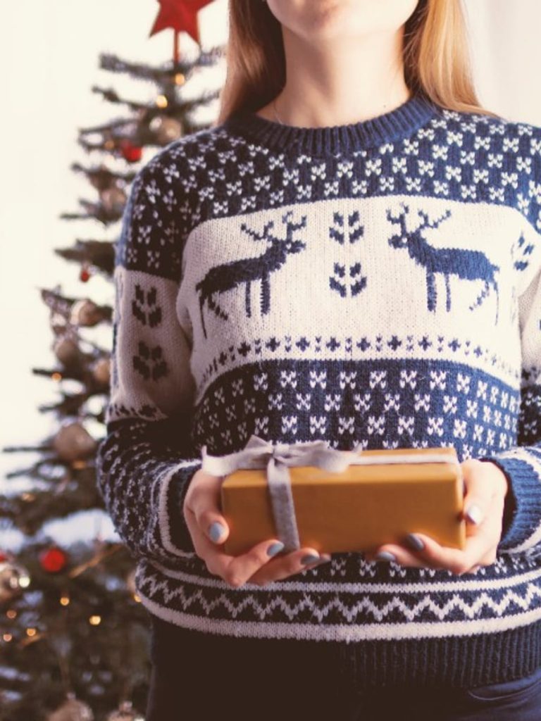 Fair Isle Crew Neck Sweater