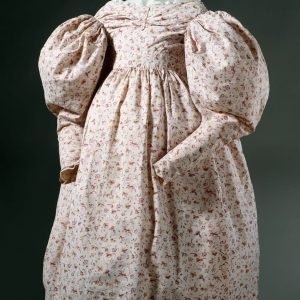 Girls Puff Sleeve Floral Dress