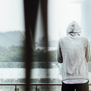 Grey Marl Zip Hoodie
