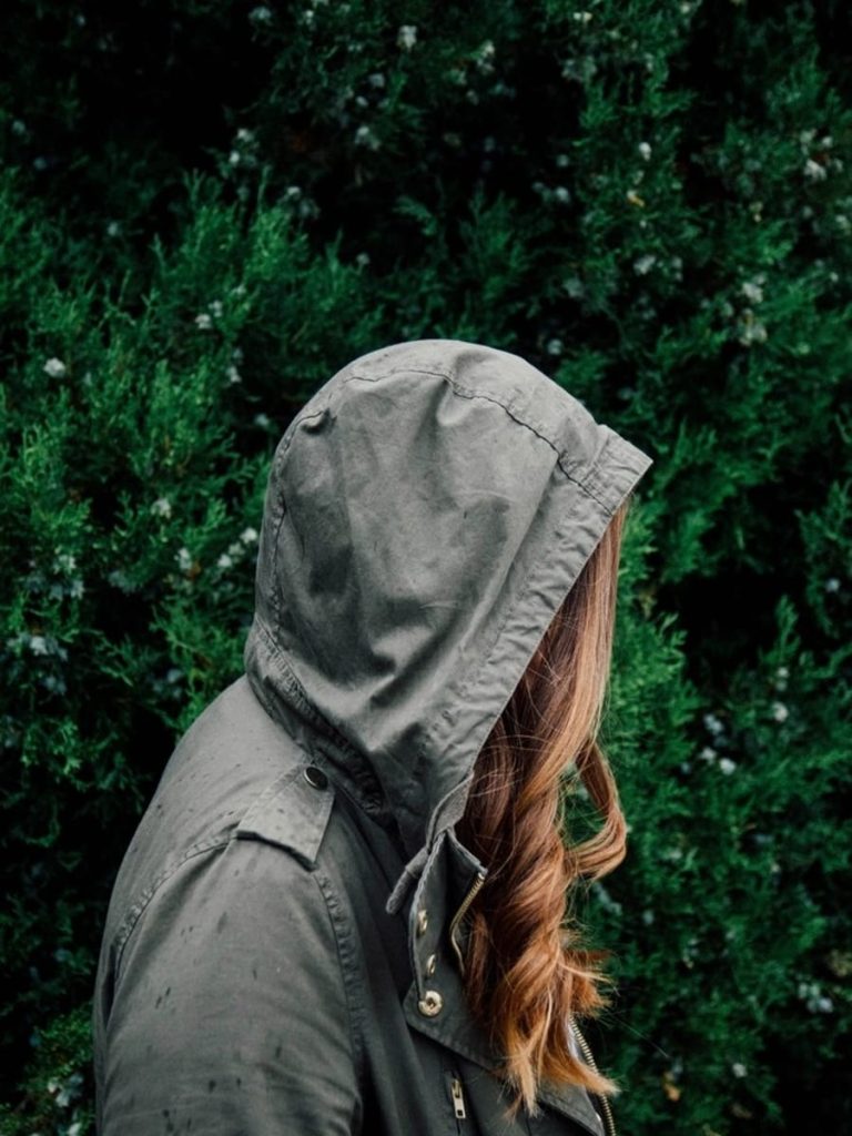 Olive Hooded Utility Jacket