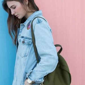 Oversized Bleached Denim Jacket