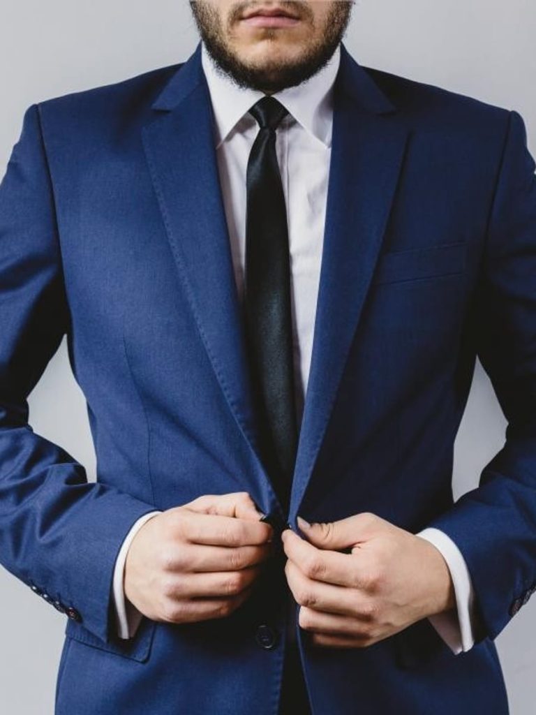 Royal Blue Slim Blazer