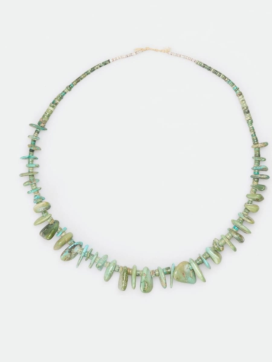 Silver Coin Bib Necklace