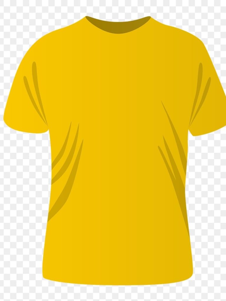 Sunshine Yellow Graphic-Free Tee