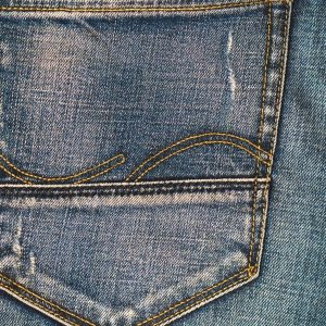 Vintage Wash Five Pocket Jeans